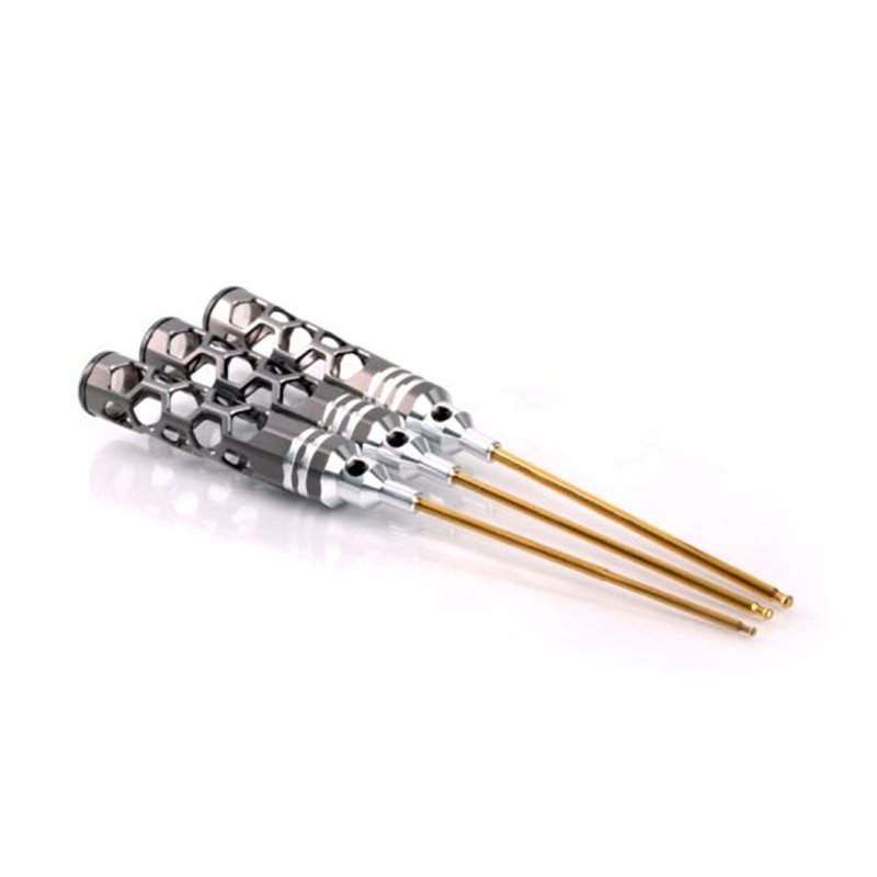BALL DRIVER HEX WRENCH SET 2.0, 2.5, 3.0 X 120MM  3PCES HONEYCOMB