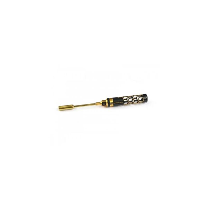 NUT DRIVER 6.0 X 100MM BLACK GOLDEN