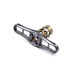 WHEEL NUTS WRENCH 17MM HONEYCOMB 