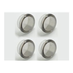 18MM LEXAN END CAP FOR HONEYCOMB TOOL  GRAY (4)
