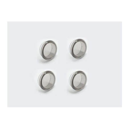 22MM LEXAN END CAP FOR HONEYCOMB TOOL  GRAY (4)