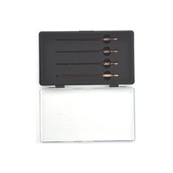 POWER TOOL TIP SET 4 PIECES WITH PLASTIC CASE (US)