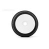 Jetko Dirt Slinger Super Soft 1:8 Buggy Pre-glued White Revo Rims (2)