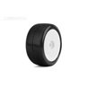 Jetko Desirer Soft 1:8 Truggy Pre-glued on White Rims (2)