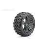Jetko EX King Cobra 1:8 Buggy Belted Tyre Black Wheels 17mm Hex (2)