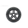 Jetko EX King Cobra 1:8 Buggy Belted Tyre Black Wheels 17mm Hex (2)