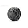 Jetko EX Super Sonic LP Belted 3.8" Black Wheel MAXX 17mm (2)