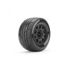 Jetko EX Tyre MT Slick Super Sonic Belted 3.8" Black Wheel 17mm (2)