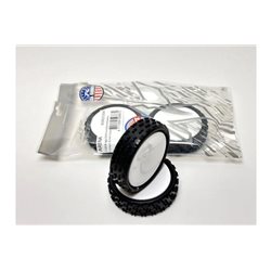 Jetko Arena 1:10 Buggy 2.2 Front Tyres 2wd Pre Mount White EOS Medium