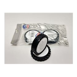 Jetko Arena 2wd 1:10 Buggy 2.2 Front Tyres White Wheel Soft