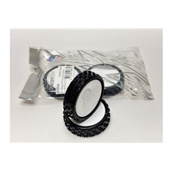 Jetko Arena 2wd 1:10 Buggy 2.2 Front Tyres White Wheel Super Soft