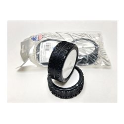 Jetko Challenger 4wd 1:10 Buggy2.2 Front Tyres White Wheel Medium EOS