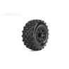 Jetko EX Belted SC Tyre Wastland Black Wheel 12-14-17mm Hex (2)