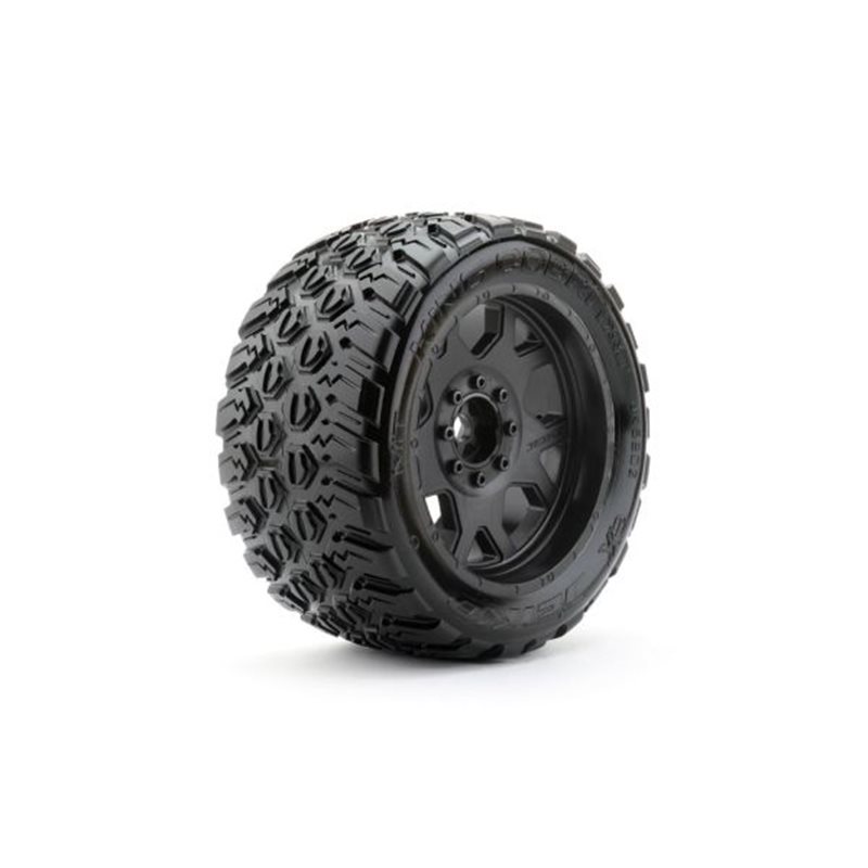 Jetko EX Tyre King Cobra Belted XMT Black Wheel TRX Xmaxx (2)