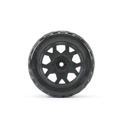 Jetko EX Tyre King Cobra Belted XMT Black Wheel TRX Xmaxx (2)