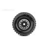 Jetko EX Tyre XMT Slayer Belted Black Wheel 24mm Xmaxx & Kraton(2)