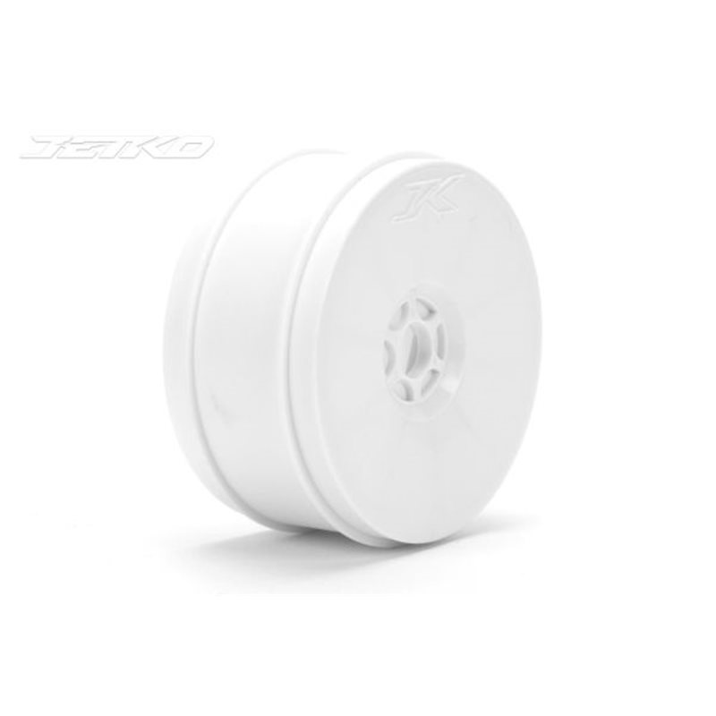 Jetko 1:8 Buggy Wheel White (1) Bulk