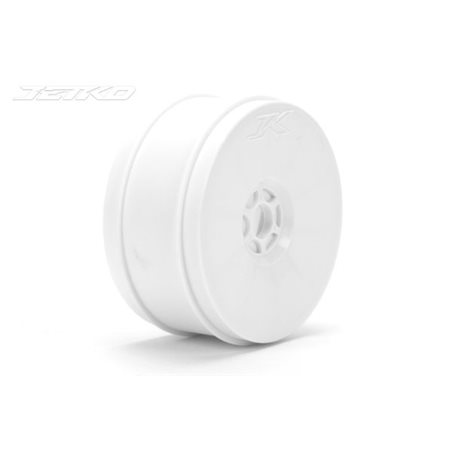 Jetko 1:8 Buggy Wheel White (1) Bulk