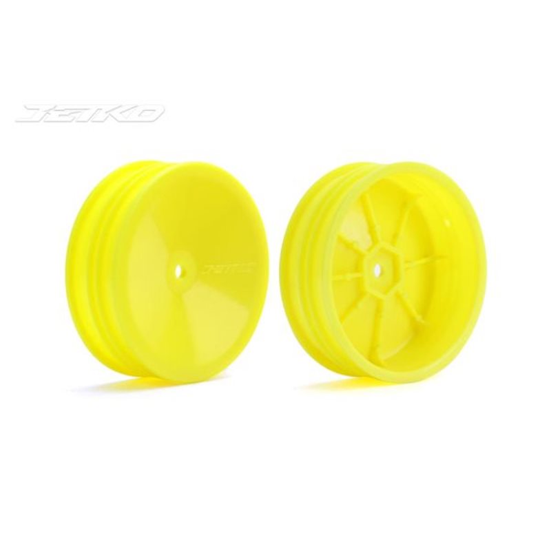 Jetko Wheels 1:10 Buggy Front Slim 2WD Yellow (2)
