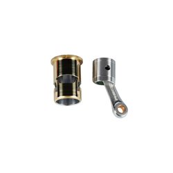 Piston sleeve with rod...