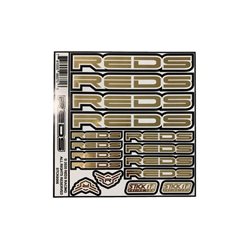 STICKERS CHROME GOLD 2020