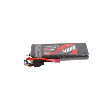 GensAce Bashing LiPo 2S 7.4V-4000-60C (Deans) 139x47x23mm 225g G-Tech