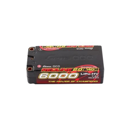 GensAce Redline 2.0 Shorty 2S HV 7.6V-140C-6000 96x47x25mm 220g