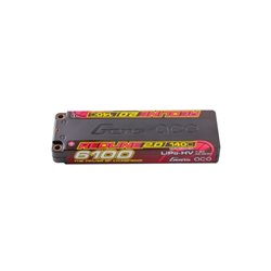 GensAce Redline 2.0 Low Prof 2S HV 7.6V-140C-6100 139x47x18.5mm 226g