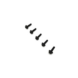 Metallic Flanged Cap Screw M3x10mm (5) Kyosho
