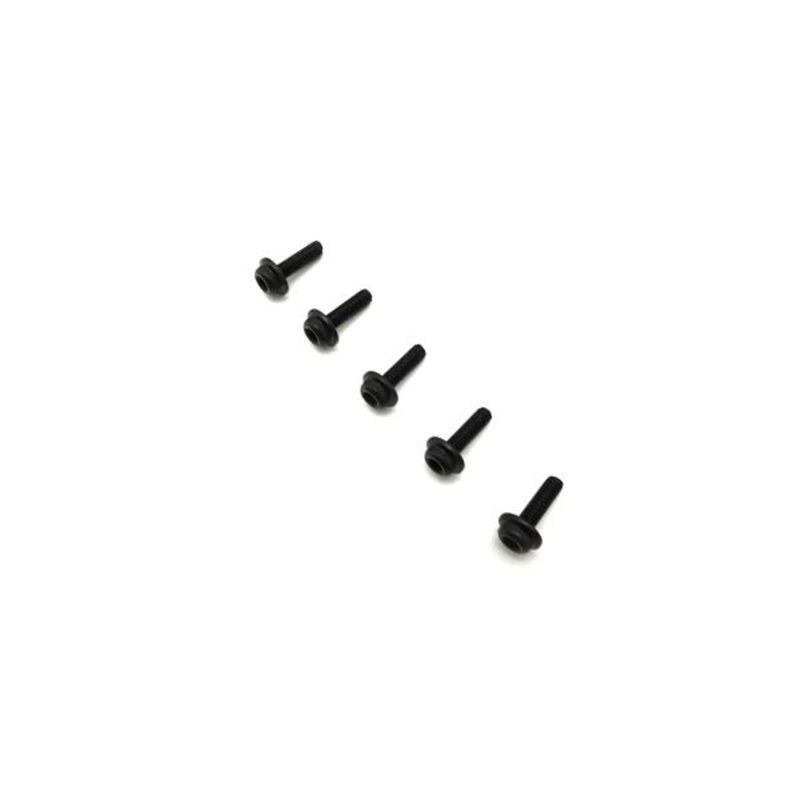 Metallic Flanged Cap Screw M3x10mm (5) Kyosho