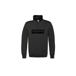 Kyosho Zip Up Sweatshirt K24 Black - L