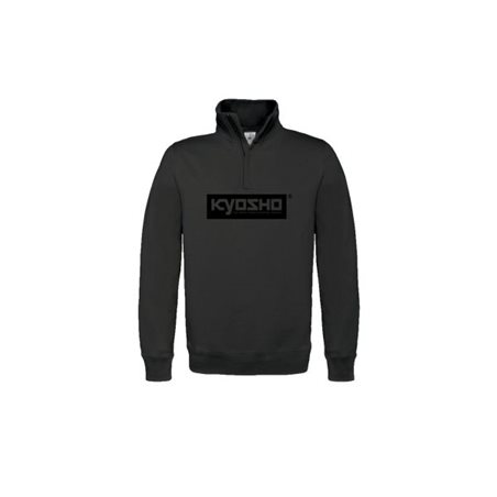Kyosho Zip Up Sweatshirt K24 Black - L