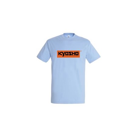Kyosho T-Shirt Spring 24 Sky Blue/Orange Ltd - XL