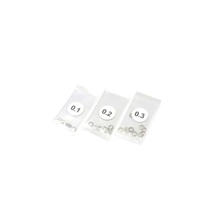 Shims 3.175mm (0.1-0.2-0.3) (10 each) For 540 Motor & Kingpin