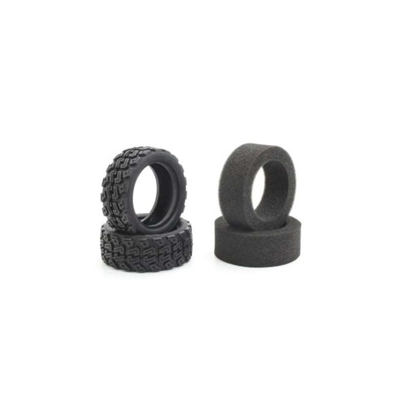 Rally Medium Tires 1:10 Kyosho Fazer FZ02-R (2)