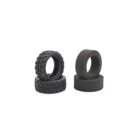 Rally Medium Tires 1:10 Kyosho Fazer FZ02-R (2)