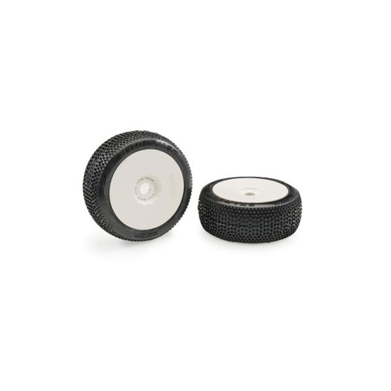 Matrix Stardust Medium 1:8 Buggy Pre-glued White Wheels (2)