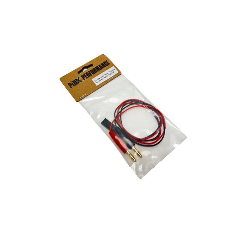 Charge Cable 30cm Pink Performance - Banana to Futaba