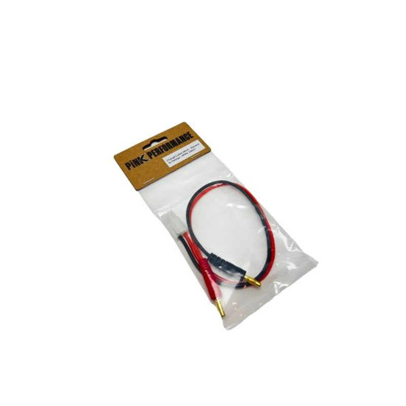 Charge Cable 30cm Pink Performance - Banana to Tamiya