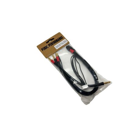 Charge Cable 30cm Pink Performance - XT60 to 2x2S (4-5mm)