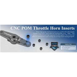 Sparko F8 CNC POM Servo Horn Insert for Throttle (4pcs)