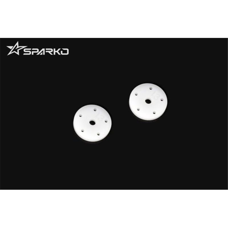 Sparko F8 Big Bore Flat Shock Piston 5x1.3mm (2)