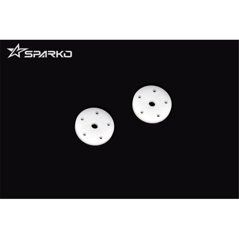 Sparko F8 Big Bore Flat Shock Piston 5x1.4mm (2)