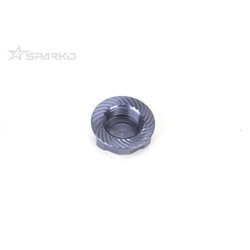 Sparko F8 7075 17mm Aluminum Covered Serrated Wheel Nut (4)