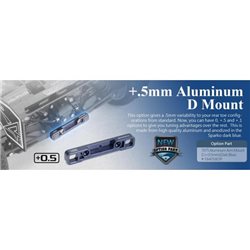 Sparko F8 7075Aluminum Arm Mount D (+0.5mm)