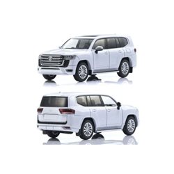Kyosho 1:64 Toyota Land Cruiser 300 Book Type - White