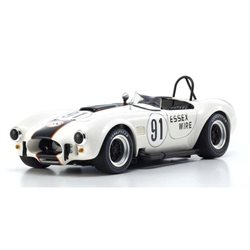 Kyosho 1:18 Shelby Cobra 427 S/C Essex Wire Bridgehampton 1965 Nr.91