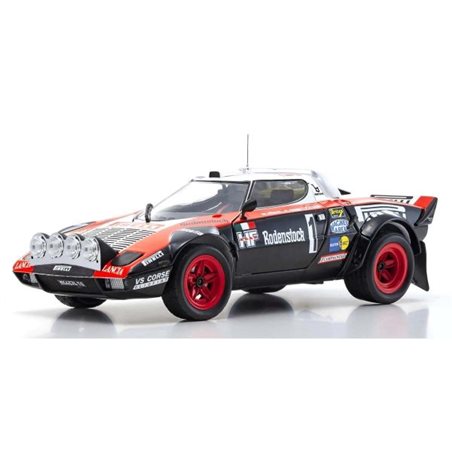 Kyosho 1:18 Lancia Stratos HF S.Munari Winner Monte Carlo1977 Nr.1