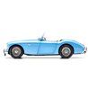 Kyosho 1:18 Austin Healey 3000 BN7 Healey Blue