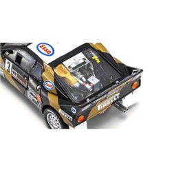 Kyosho 1:18 Lancia Rally 037 F.Tabaton Targa Florio 1985 Esso Nr.3